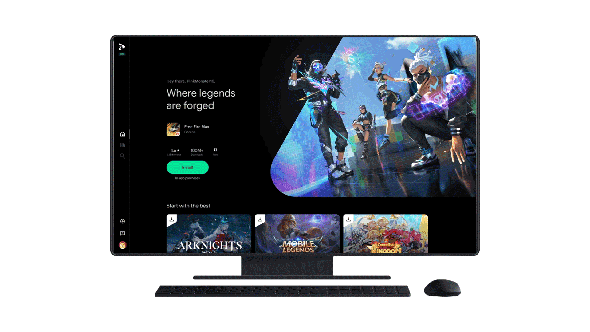 توسيع مكتبة ألعاب جوجل بلاي للكمبيوتر