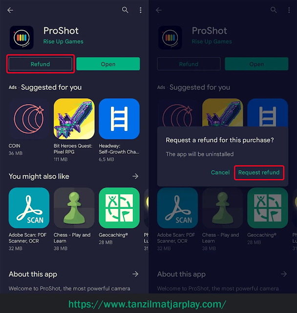كيفية طلب استرداد الأموال من متجر Play من الموبايل و الكمبيوتر 2024