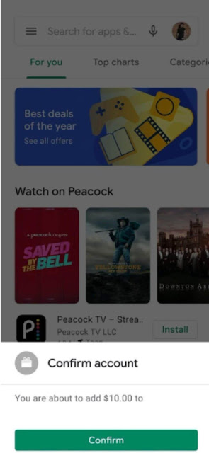 استرداد قيمة بطاقة هدايا جوجل بلاي على الأندرويد