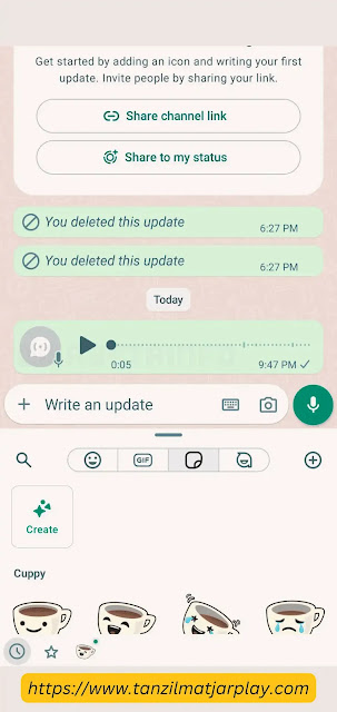 واتساب يقدم ميزات مثيرة لإثراء تفاعلات القنوات داخل التطبيق إضافة ميزة ارسال الرسائل الصوتية والملصقات مع تفاعلات في قنوات وات ساب