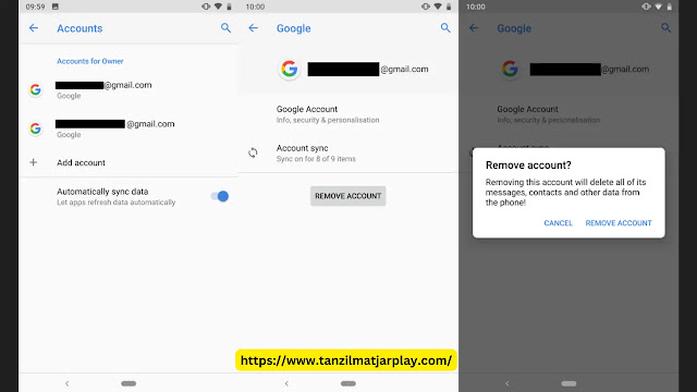 إعادة تعيين حساب قوقل الخاص بك حل خطأ DF-DFERH-01 في متجر بلاي