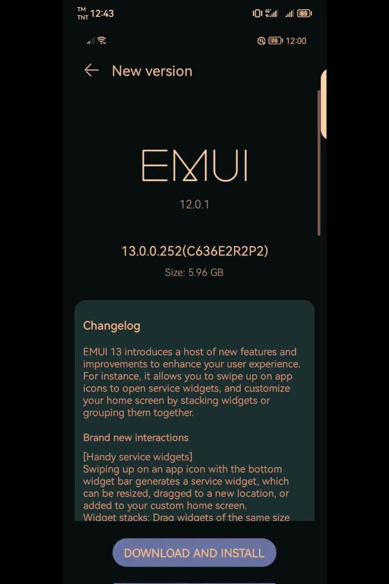 هواوي نوفا 9 يحصل على ترقية برنامج EMUI 13 الجديد
